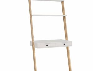 Γραφείο Ladder Leno LENOO8 79x49x183cm Pearl Grey